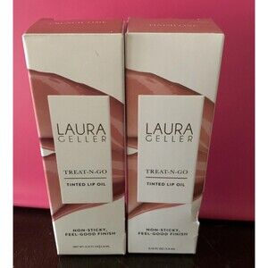 Laura Geller Treat-N-Go Tinted Lip Oil (Finish Line) 0.13oz / 3.8ml Crunch Time